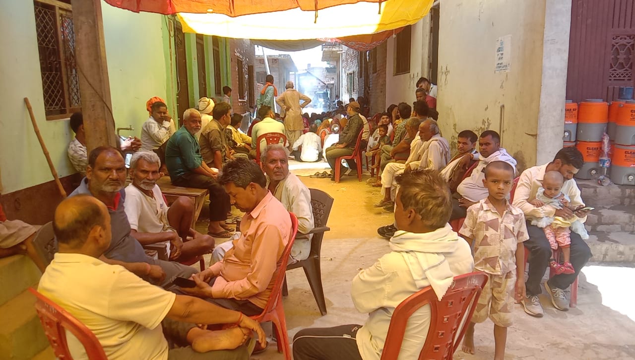 बिधूना में करंट लगने से बुजुर्ग महिला की मौत, परिवार में मातम